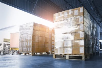 etiqueta para cajas y pallets de despacho logístico telectrónica codificación